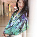 Digital Printed Silk Shawl (12-BR110303-2.1)